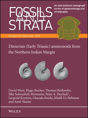 cover image of Dienerian (Early Triassic) ammonoids from the Northern Indian Margin